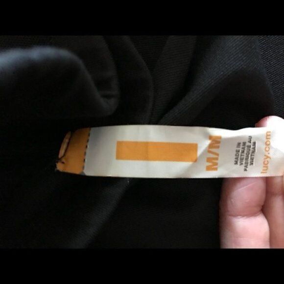 NWOT.Lucy workout multicolor top, build in bra. - Picture 9 of 9